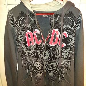 Acdc hoodie size medium
